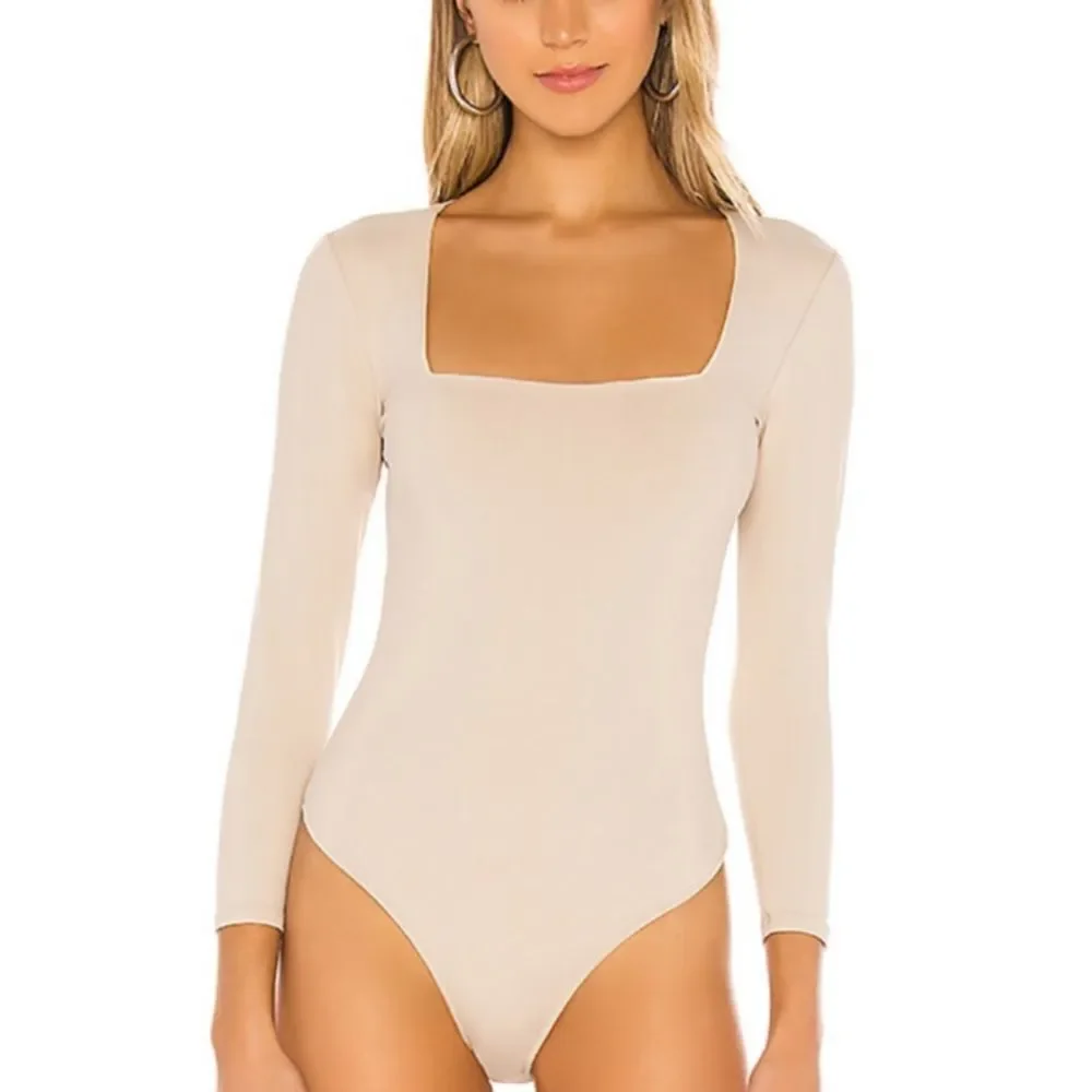 Free People Truth or Square Thong Bodysuit